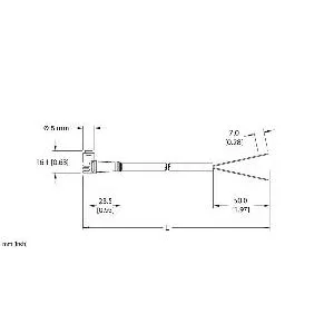 TURCK - PKW 3-2 - U0879-25 - CORDM8PICOFAST