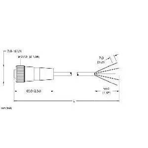 TURCK - RKM 58A-10M - U0959-11 - CORD7/8 MINIFAST