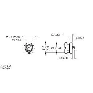 TURCK - MFKS 4F - U2-08599 - RECEPTM8PICOFAST