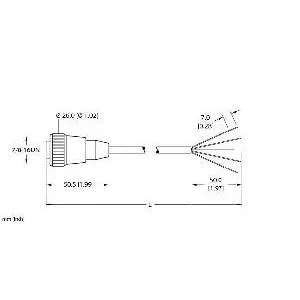 TURCK - RKM 50-20M - U2063 - CORD7/8 MINIFAST