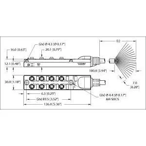 TURCK - TB-8M8Z-4-5 - UX00417 - J-BOXM8PICOFAST