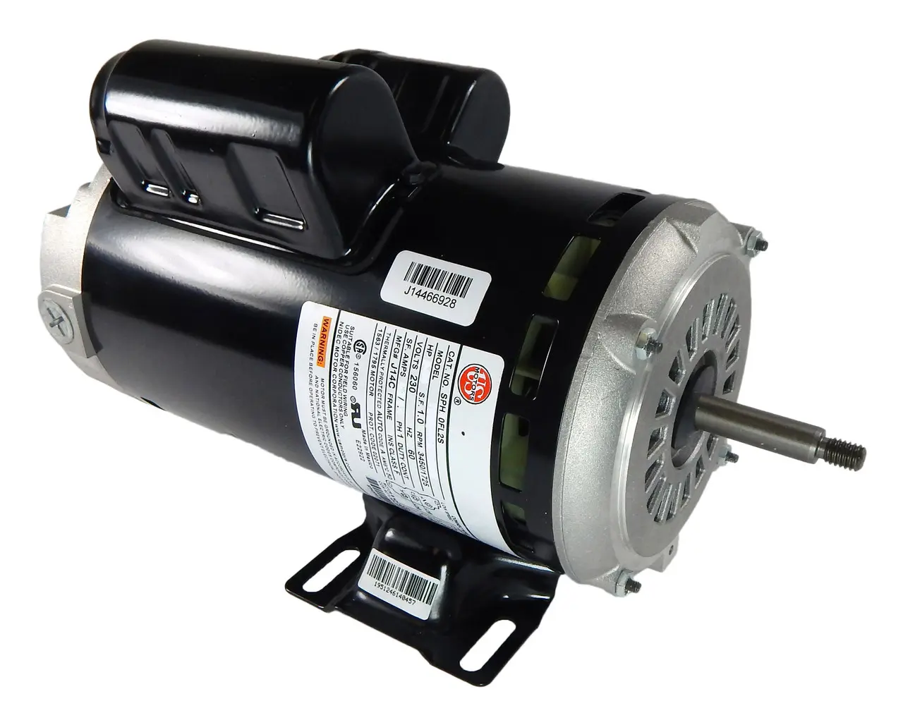 US Motors SPH30FL2S | 3 hp 3450/1725 RPM 48Y Frame 230V 2-Speed Pool & Spa Electric Motor US Electric Motor