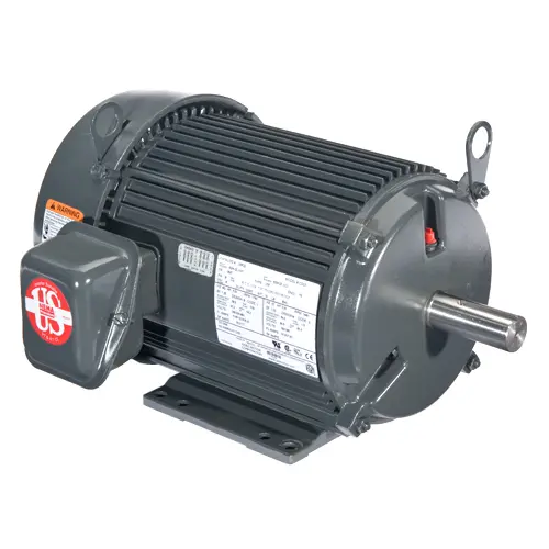 US Motors U2V2B 2 HP 4-Pole TEFC 3-Phase 1750 RPM Electric Motor