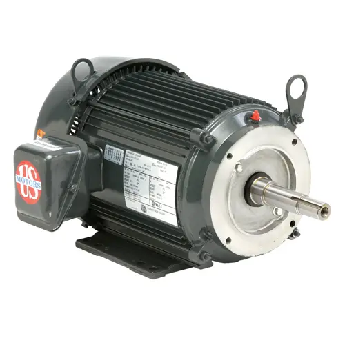 US Motors UJ3P1DFM 3 HP 2-Pole TEFC 3-Phase 3490 RPM Electric Motor