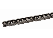 U.S. Tsubaki 100-3RB #100-3 triple-strand ANSI roller chain with riveted construction, supplied in a 10-foot box. Designed for high-load power transmi