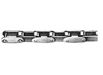 U.S. Tsubaki C2042SSRB C2042SS 304 stainless steel double-pitch roller chain, riveted and supplied in a 10-foot box. ANSI C2042 chain size with corros