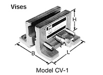 U.S. Tsubaki CV-1 chain vise securely holds roller chain links during assembly and disassembly of connecting links or removal of pins. Designed for ma