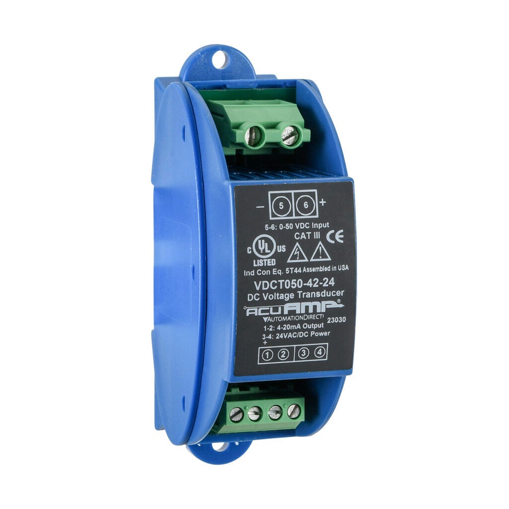 AcuAMP DC voltage transducer - VDCT050-42-24