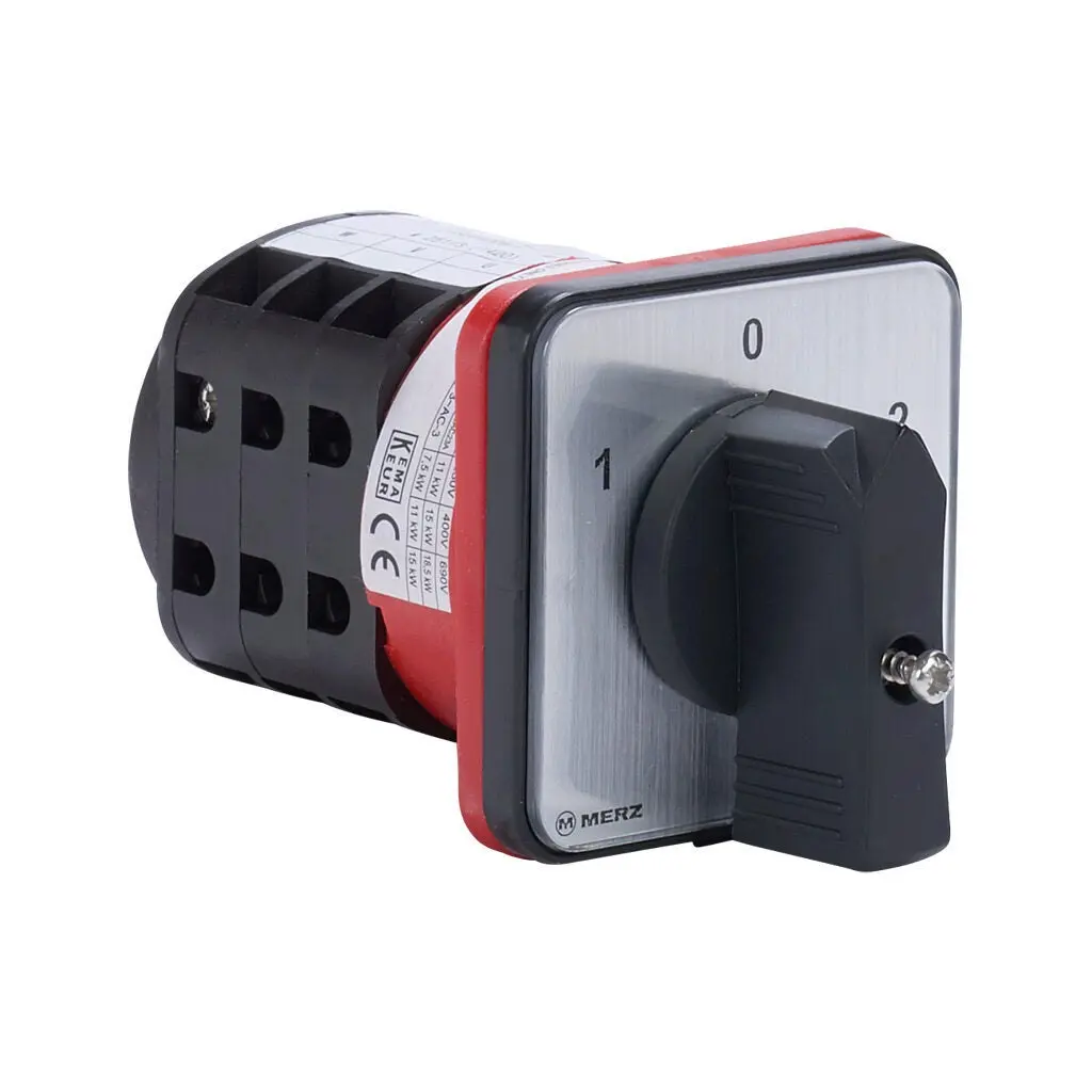 Merz open rotary motor reversing cam switch - W251-3.H08B