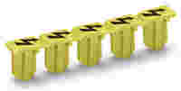 TOPJOB®S protective warning marker; with high-voltage symbol, for 2000 series terminal blocks; for 5 terminal blocks
