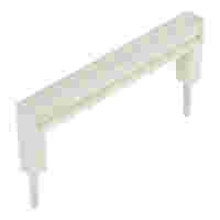 WAGO TOPJOB®S jumper; for 2001 series; insulated; 2-way (1-9); light-gray