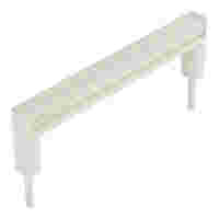 WAGO TOPJOB®S jumper; for 2001 series; insulated; 2-way (1-10); light-gray