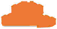 WAGO TOPJOB®S end/intermediate plate; for 2002-24xx series terminal blocks; 0.8 mm wide; orange