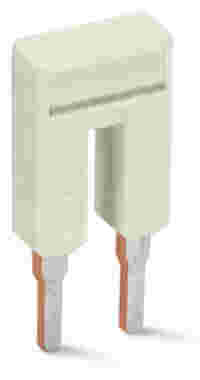 WAGO TOPJOB®S jumper; for 2002 series; insulated; 2-way; light-gray