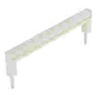 WAGO TOPJOB®S jumper; for 2002 series; insulated; 2-way (1-10); light-gray