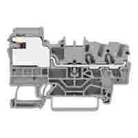 WAGO TOPJOB®S power distribution disconnect terminal block; rail mount; 1-conductor; 5.2 mm wide; blue