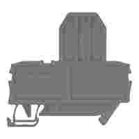 WAGO TOPJOB®S end/intermediate plate; for 2002 series fuse blocks; 2.0 mm wide; gray