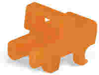 WAGO Lock-out; prevents reclosing of slide link; Snap-in type; for 2006 and 2016 Series