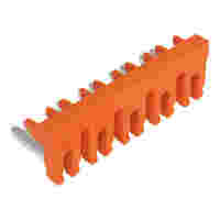 Adjacent jumper for switching lever; 5-way; insulated; orange