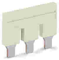 WAGO TOPJOB®S jumper; for 2010 series; insulated; 3-way; light-gray