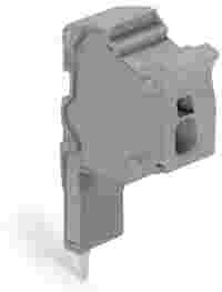 WAGO TOPJOB® S modular connector; for 2016 series; for jumper contact slot; 1-pole; gray
