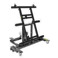 WAGO Assembly bench; Single-engine; Angle adjustment; Battery-powered; Ergonomic design and wiring; Mounting plates up to 200 kg; anthracite