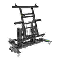 Assembly bench; Dual-engine; Angle and height adjustment; Battery-powered; Ergonomic design and wiring; Mounting plates up to 300 kg; anthracite