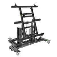 WAGO Assembly bench; Dual-engine; Angle and height adjustment; Battery-powered; Ergonomic design and wiring; Mounting plates up to 300 kg; anthracite