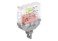 Relay module; Nominal input voltage: 24 VDC; 1 changeover contact; Limiting continuous current: 10 A; Railway; Green status indicator; Module width: 15 mm