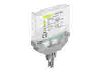 Relay module; Nominal input voltage: 24 VDC; 1 break contact; Limiting continuous current: 6 A; Railway; Green status indicator; Module width: 10 mm