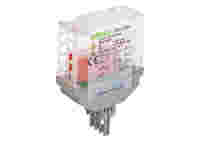 Relay module; Nominal input voltage: 24 VDC; 1 break and 1 make contact; Limiting continuous current: 8 A; Railway; Green status indicator; Module width: 20 mm