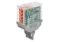 Relay module; Nominal input voltage: 24 … 230 V AC/DC; 4 make contacts; Limiting continuous current: 3 A; Green status indicator; Module width: 25 mm