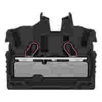 WAGO 2-conductor miniature through terminal block; with operating slots; 2.5 mm²; Center terminal block without snap-in mounting foot, without mounting flange; side and center marking; with test port; Push-in CAGE CLAMP®; 2,50 mm²; black