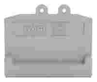 End plate; gray