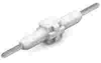Board-to-Board Link; Pin spacing 3 mm; 1-pole; Length: 15.3 mm; white