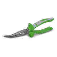 VDE bent radio/telephone pliers; with cutter; VDE tested; 1000 V; 2-component grip; insulated; 200 mm