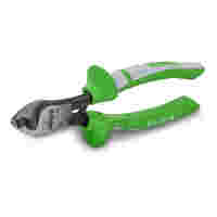 VDE cable shears; for copper and aluminium cables; VDE tested; 1000 V; 2-component grip; insulated; 160 mm