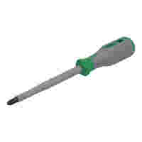 VDE crosshead screwdriver; PH3 x 150; VDE tested; 1000 V; insulated; 2-component grip; size 4 (125 mm); green/gray