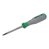VDE Torx® screwdriver; T8; VDE tested; 1000 V; insulated; 2-component grip; size 1 (100 mm); green/gray