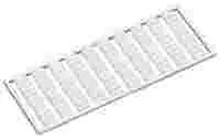 WAGO WSB marking card; as card; MARKED; E220.0, E220.1, ..., E229.6, E229.7 (1 each); not stretchable; Vertical marking; snap-on type; white