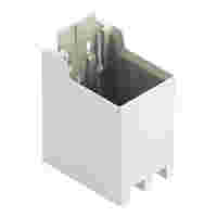 THT male header; 1.0 mm Ø solder pin; straight; Pin spacing 3.5 mm; 10-pole; light gray