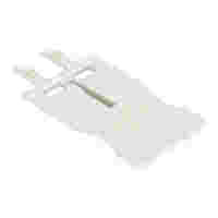 WAGO Gripping plate; for female and male connectors; 1 part; Pin spacing 5 mm; 3- to 4-pole; light gray
