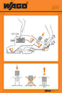 Stickers for operating instructions; for TOPJOB® disconnect terminal blocks; 777, 780 to 784 Series
