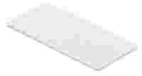 Cover; for frames, snap-in type, 27 x 12.5 mm; halogen-free; transparent