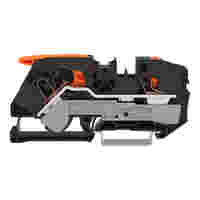 2-conductor through terminal block; with lever and push-button; 16 mm²; with test port; side and center marking; for DIN-rail 35 x 15 and 35 x 7.5; Push-in CAGE CLAMP®; 16,00 mm²; black