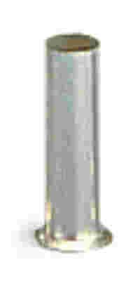 Ferrule; Sleeve for 1 mm² / AWG 18; uninsulated; electro-tin plated; silver-colored
