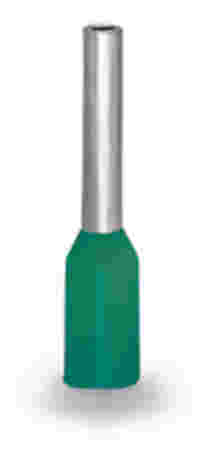 WAGO Ferrule; Sleeve for 0.34 mm² / 22 AWG; insulated; electro-tin plated; light turquoise
