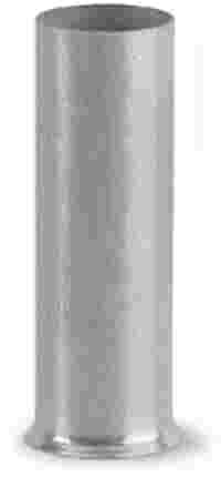 WAGO Ferrule; Sleeve for 25 mm² / AWG 4; uninsulated; electro-tin plated; electrolytic copper; gastight crimped; acc. to DIN 46228, Part 1/08.92; silver-colored