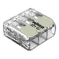 COMPACT splicing connector; 3-conductor; with operating levers; transparent housing; Ex
