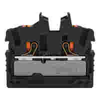 2-conductor miniature through terminal block; with push-button; 2.5 mm²; Center terminal block without snap-in mounting foot, without mounting flange; side and center marking; with test port; Push-in CAGE CLAMP®; 2,50 mm²; black